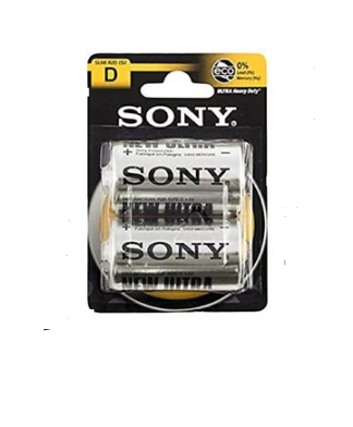 SONY SUMI R20 BATTERIES 1.5 V PACK Of 2