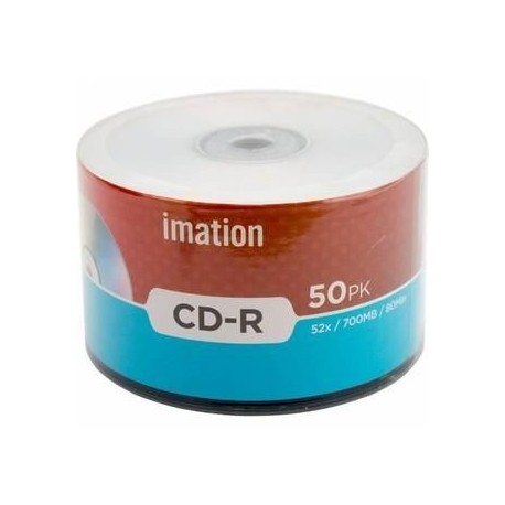 52X CD-R IMATION 50 PACK 700MB