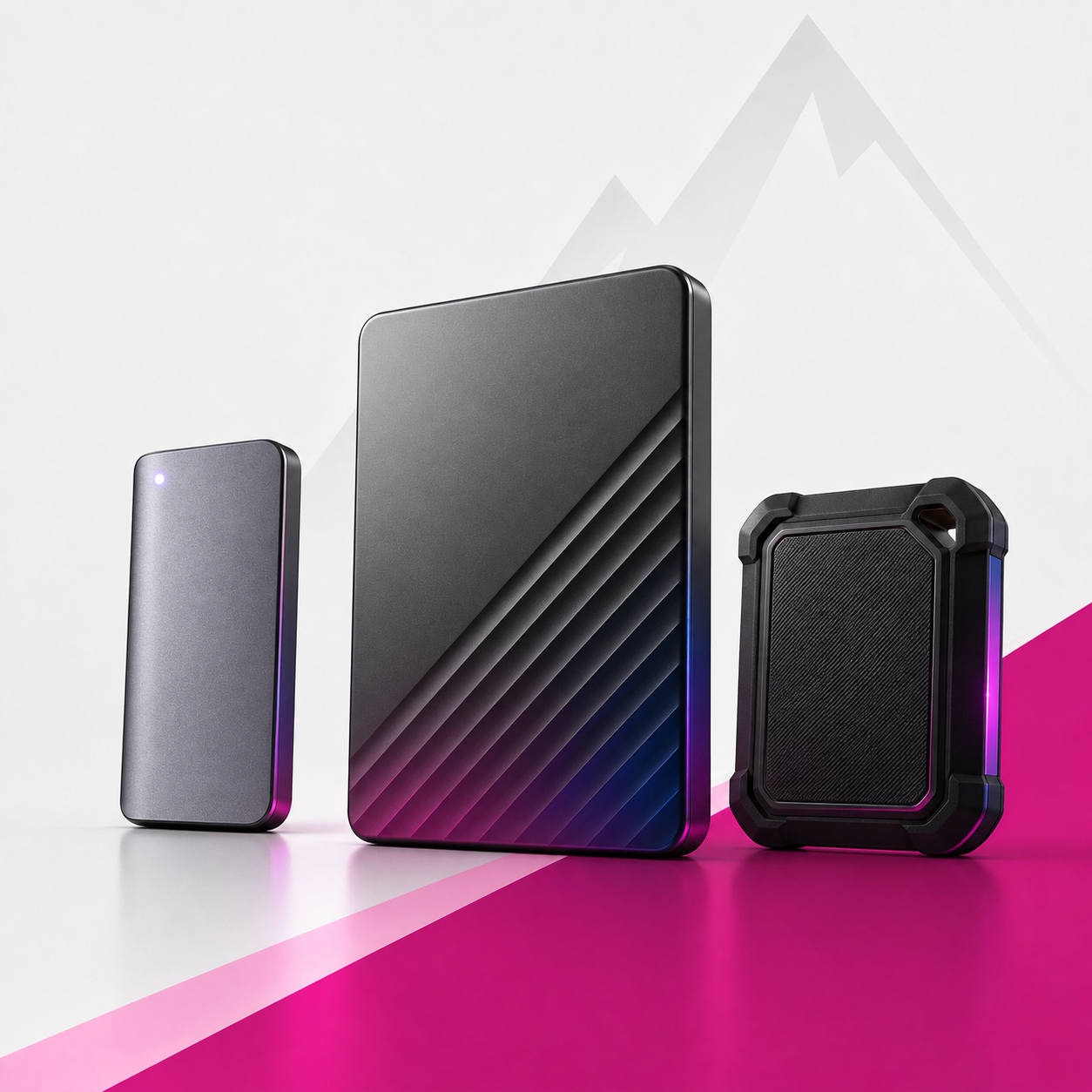 External Hard Drives & SSDs